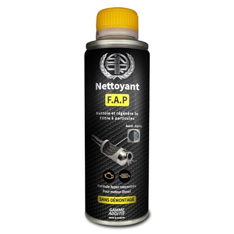 Nettoyant FAP DPF 375mL SNQR Ultra efficace – Sans Démontage – Additif Diesel Haute Performance – Décrasse