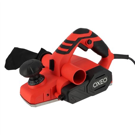 Rabot électrique 900W livré avec 1 sac à poussières - Largeur de rabotage 82mm - Profondeur de feuillure maxi : 11mm