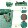 Oxeo Sacs à déchets Verts pour Jardin. 3 Tailles, Résistants avec poignées - XXL-500 litres - L-300 litres - M-120 litres