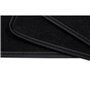 DBS - Tapis de Voiture - sur Mesure pour 208 (2012 à 2019) - avec Clips de Fixation - Tapis de Sol antidérapant pour Automobile