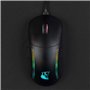 Konix Drakkar Souris Gaming sans Fil ambidextre Asgard pour PC - Batterie 600 mAh - Récepteur 2,4 GHz - Rétroéclairage LED - Noi