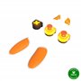 Thrustmaster ESWAP X LED Orange Crystal Pack – Accessoires de manette de jeu personnalisables pour un jeu amélioré