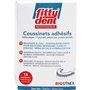 Fittydent Boîte de 15 Coussinets Adhésifs de Fitty dent Lot de 4 boites