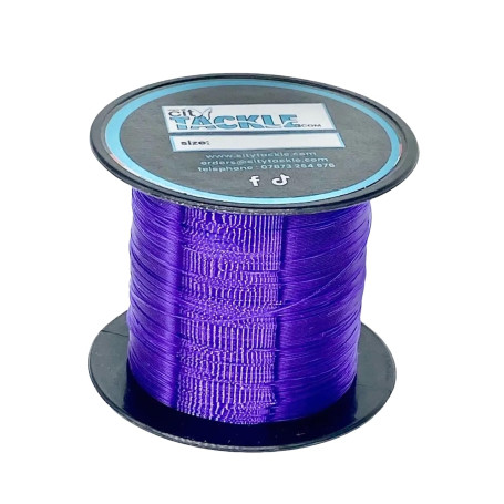 BestCity Fil de pêche à la mouche recouvert de fluorocarbone Violet 100 m 4