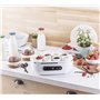 Siméo - Yaourtière YVA640 20W pour Yaourts Maison Classiques, aux Boissons Végétales et Desserts - 8 Pots Céramiques 125ml, 2 Po