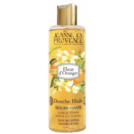 JEANNE EN PROVENCE - Douche Huile Fleur d'Oranger - Nettoie