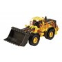 Majorette - Grand Series - Volvo Chargeur L350H - 21cm (Echelle 1/43ème) - Véhicule de Chantier - Sons et Lumières - Dès 3 Ans -