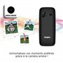 Energizer - Mobile E13- Téléphone Portable 2G - sans Chargeur - Double Sim - Débloqué - Batterie 1000mAh - Clavier AR