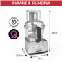 Magimix Robot multifonction 3200 Chrome Brillant 18372F Compact