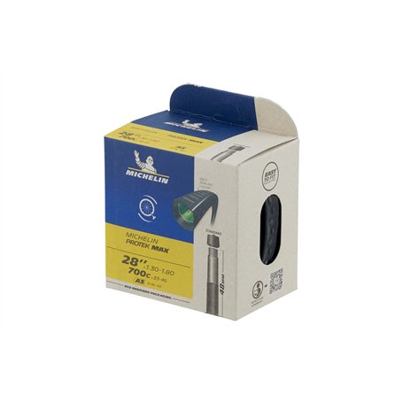 MICHELIN CAMÉRA M 28-A3 Protek Max St 48MM 700x33/46 Unisex-Adult