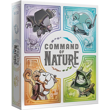 Asmodee - TeeTurtle - Command of Nature - Jeux de société - Jeux de Cartes - A partir de 10 Ans - 2 à 4 Joueurs - 30 Min - Versi