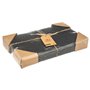 SG Secret de Gourmet Lot de 6 assiettes en ardoise 18 x 30 cm