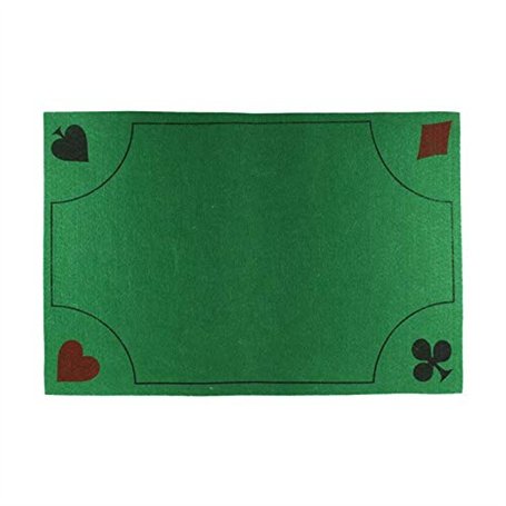 1 TAPIS DE JEUX EPAIS 40 X 60 CM CARTE POKER BELOTE GUINCHE LUXE ANTIDERAPANT