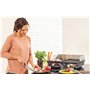 riviera&bar - Combiné Plancha Grill Professionnelle QPL800 - Bi-Zone - 1910 cm² de Zone de Cuisson Réglable - Idéale pour 8 à 10