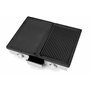 riviera&bar - Combiné Plancha Grill Professionnelle QPL800 - Bi-Zone - 1910 cm² de Zone de Cuisson Réglable - Idéale pour 8 à 10