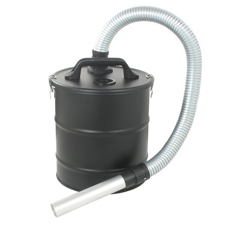 GREENSTAR - Bidon vide cendres pour aspirateur 20 L - Livré avec filtre grillagé et flexible - Facile et efficace - Cendres de c