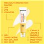Garnier SkinActive - Fluide Anti-Taches & Anti-UV Quotidien - Invisible - SPF 50+ - Protège & Réduit les Taches - Soin Visage En