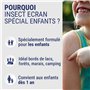 INSECT ECRAN - Spray Anti-Moustiques - Protection contre les piqûres de moustiques et de tiques - Peau - Spécial enfants - Spray