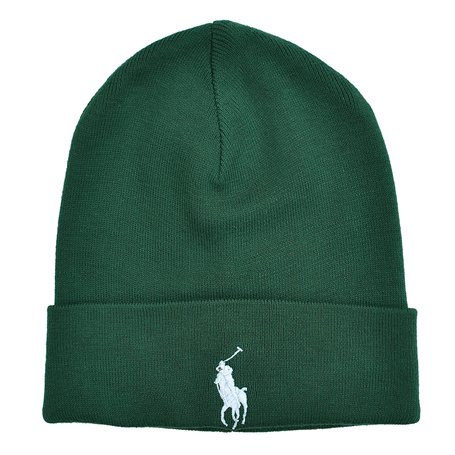 Ralph Lauren Bonnet classique en coton - Taille unique - Vert