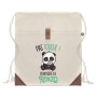 Planetee Sac à dos avec pochette Kenzo Pas Touche Panda | Sac de Sport et Gym avec cordelettes en Toile | Idée Cadeau Collègue N