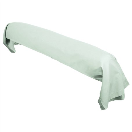 Linnea Taie de traversin uni 230X43 cm 100% Coton Alto Vert Fleur d'amandier