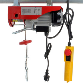 GT Market Treuil palan électrique 125/250 kg avec télécommande