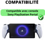 PHONILLICO Verre Trempé pour Sony Playstation PS5 Portal [Pack de 2] PS Portal Film Protection Ecran Resistant Vitre Protecteur 