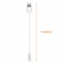 PHONILLICO Cable compatible avec enceinte Aiwa Exos-3 [PACK 2] USB TYPE USB-C Blanc 1 Mètre