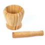 COOK CONCEPT - KA4328 - Pilon et Mortier en Bambou Cuisine Ustensile de Cuisine Ustensile de Preparation