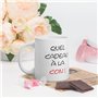 Kalféa Mug Humour Tasse quel cadeau à la con j'vais le revendre tasse céramique Qualité Idée Cadeau Originale drôle Anniversaire