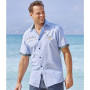 ATLAS FOR MEN - Chemisette Flammée Island Nautic - L