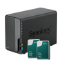 Bundle NAS Synology DS224+ 2Go avec 2 disques Synology 6To HAT3300