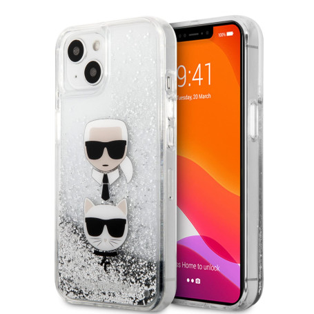 Karl Lagerfeld KLHCP13SKICGLS Coque de Protection pour iPhone 13 Mini 5