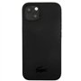 Lacoste LCHCP13SSK Coque Rigide en Silicone pour iPhone 13 Mini 5,4" Noir