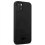 Lacoste LCHCP13SSK Coque Rigide en Silicone pour iPhone 13 Mini 5,4" Noir