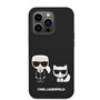 Karl Lagerfeld KLHMP14LSSKCK Coque Rigide pour iPhone 14 Pro 6,1" Noir/Noir