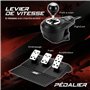 Spirit Of Gamer - RACE Wheel FORCE, Volant PS4 avec Levier de Vitesse et Pédalier, Pour PC, PS4, PS3, XBOX ONE, Volant avec Pale