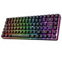 Spirit Of Gamer | Clavier Gamer sans Fil & Bluetooth RGB | Clavier TKL AZERTY Compact 65% | Touches Semi-Mécanique Rétroéclairé