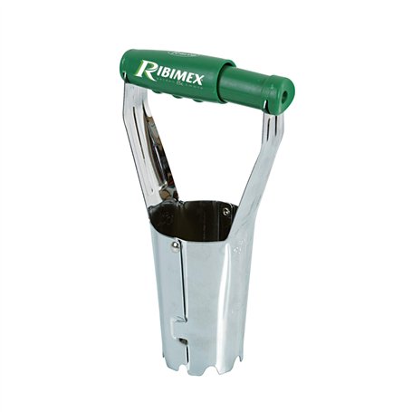 Ribiland 03188 - Plantoir à Bulbe Automatique - Poignée Réglable - Argent