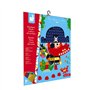 Janod - Coffret Mosaïques en Mousse Pirates - Les Ateliers du Calme - Kit Loisir Créatif Enfant - Apprentissage Motricité fine e