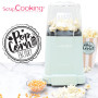 ScrapCooking - Pop Corn Factory - Machine à Popcorn Électrique - Prêt en 1 min 30 - Sans Huile ou Matières Grasses - Appareil Ré