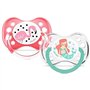Dodie - Sucette Anatomique +6 Mois Sirène / Flamand - Lot de 2
