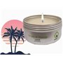 Purespa Bougie de Massage naturelle parfumée LAGON On The Beach - 100% sensuel et relaxant (80 gr)