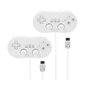 Straße Game 2 X Manettes Classiques Pro Wii/Wii U – Pack 2 Joueurs – Prise en Main Ergonomique – Compatibles Jeux Virtuels et Wi
