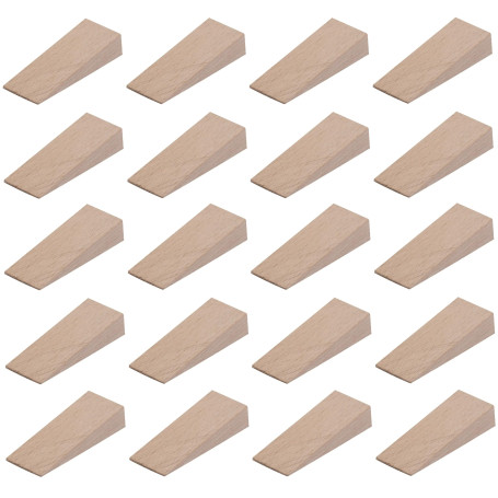 cyclingcolors 20x cale en bois universelle 55mm x 20mm x 12mm meuble porte calage ajustement table armoire cuisine