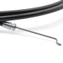 Easyboost Câble de gaz Commande Rigide Embout Z avec Gaine Réparation Tondeuse Débroussailleuse Motoculteur Jardin