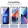 Couverture Complète Verre Trempé pour iPhone 14