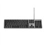 Clavier Filaire - Bluestork - KB Mac - Azerty - Compatible Mac - Noir