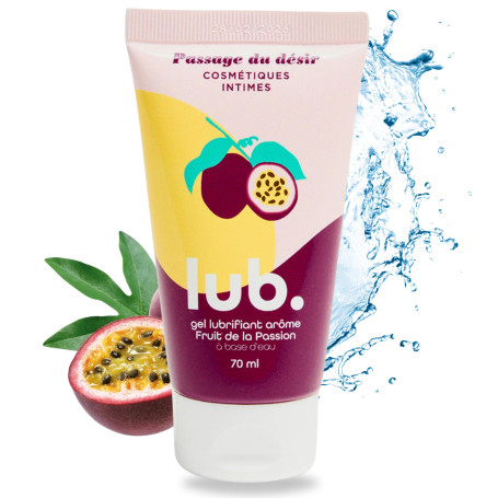 Passage du désir | Lubrifiant Intime À L'eau | Lubrifiants | Lubrifiant | Lub Gourmand Compatible Préservatifs (Fruits de la pas