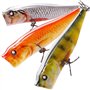 Lot de 3 Leurres Popper - 8